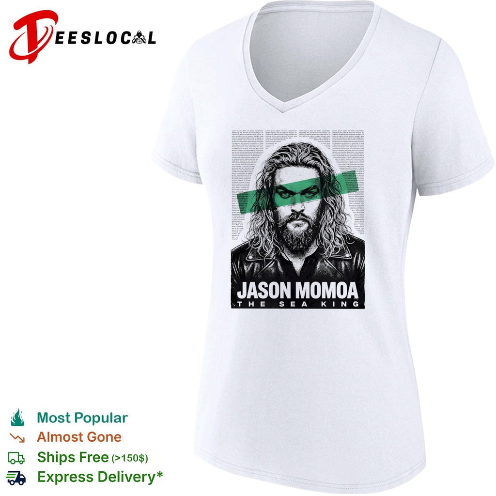 Jason Momoa the Sea King portrait shirt