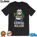 Jason Voorhees Cereal Killer Funny Horror Parody T Shirt