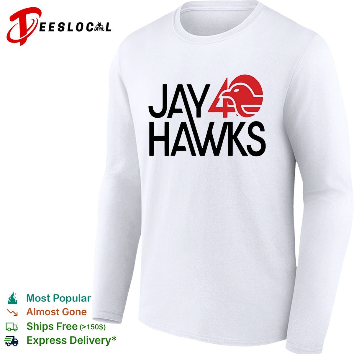 Jayhawks 40th Anniversary retro shirt