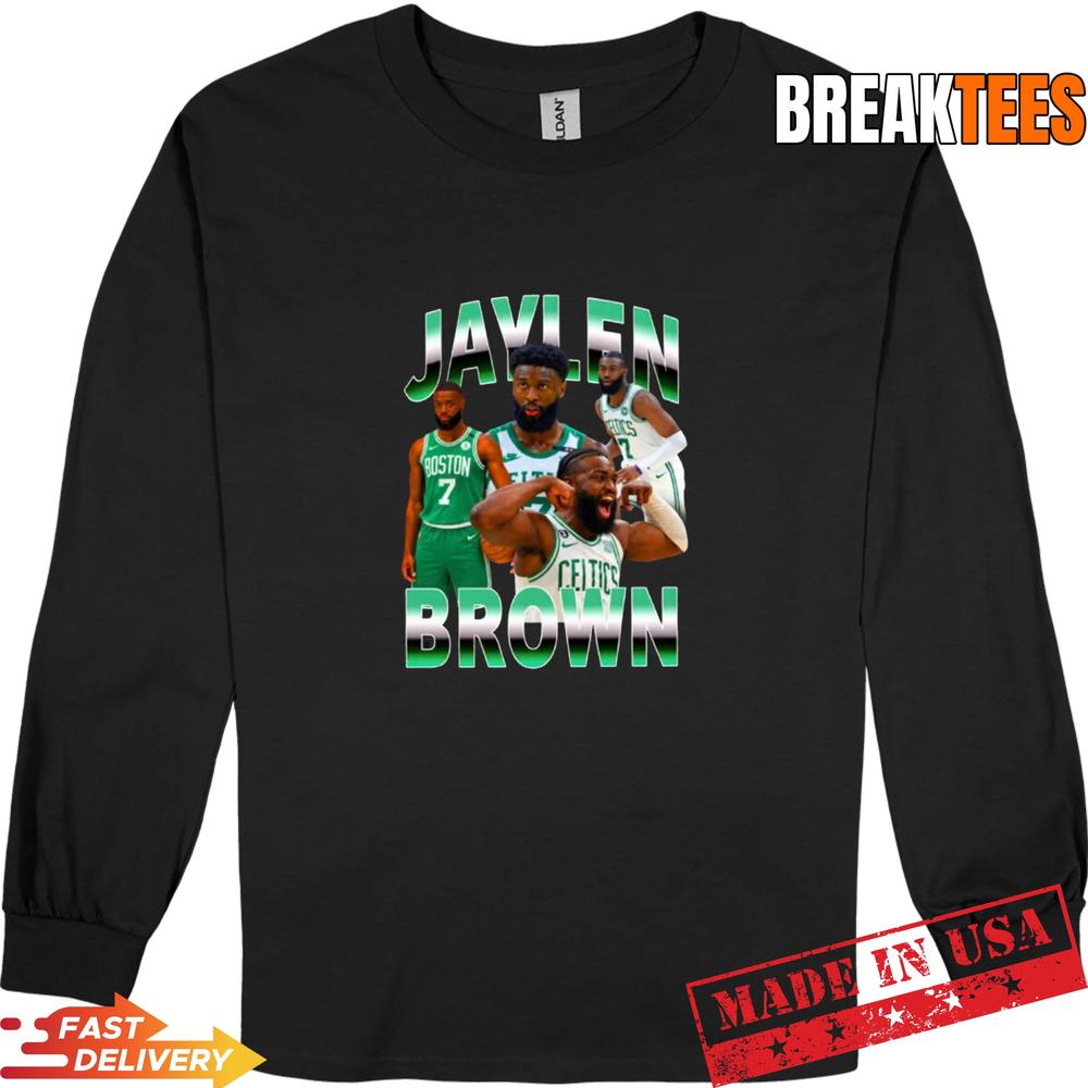 Jaylen Brown Boston Celtics Basketball Retro T-Shirt