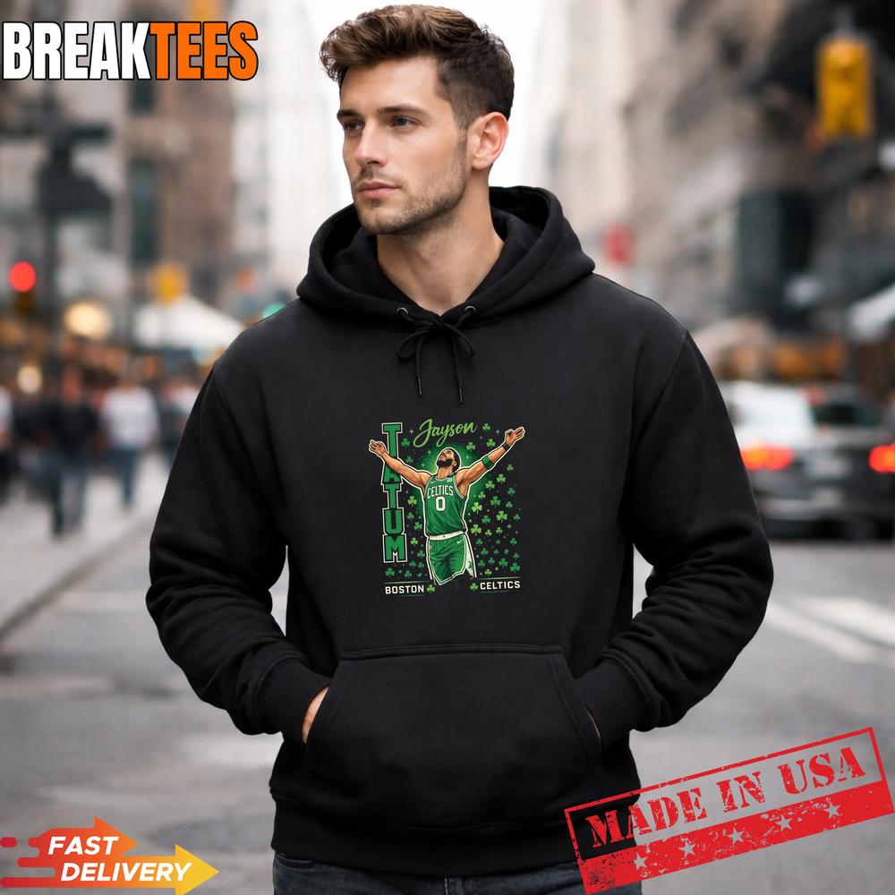 Jayson Tatum Boston Celtics Legend Shamrock Basketball Fan T-Shirt