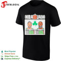 Jayson Tatum and Jaylen Brown Boston Celtics NBA Jam basketball shirt