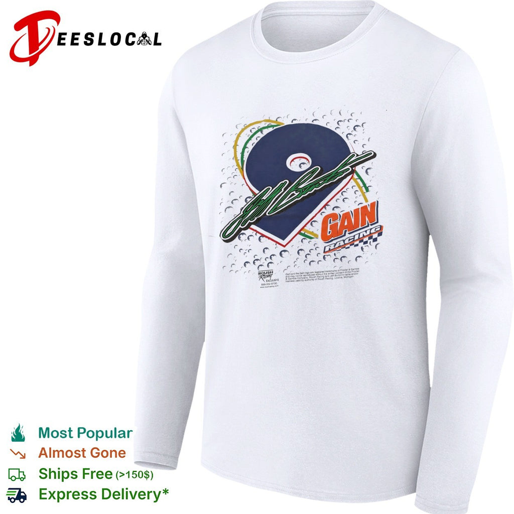 Jeff Burton Roush Racing 9 Gain Racing shirt
