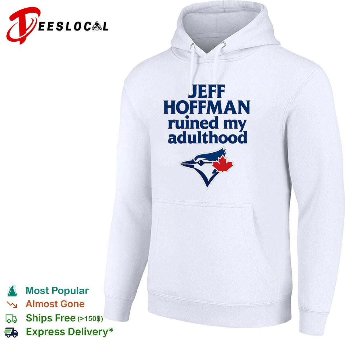 Jeff Hoffman Toronto Blue Jays MLB ruined my adulthood shirt