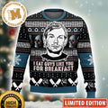 Jeffrey Dahmer Funny Serial Killer I Eat Guys Like You For Breakfast Ugly Christmas Sweater