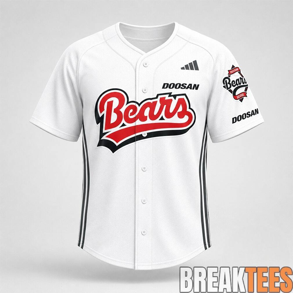 Jensen Huang Korean Pro Baseball Bears Baseball Jersey