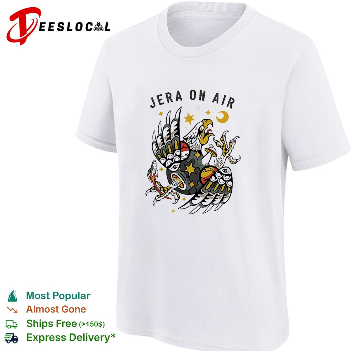 Jera On Air 2026 Festival In Ysselsteyn Netherlands On June 25 26 27 2026 Space shirt