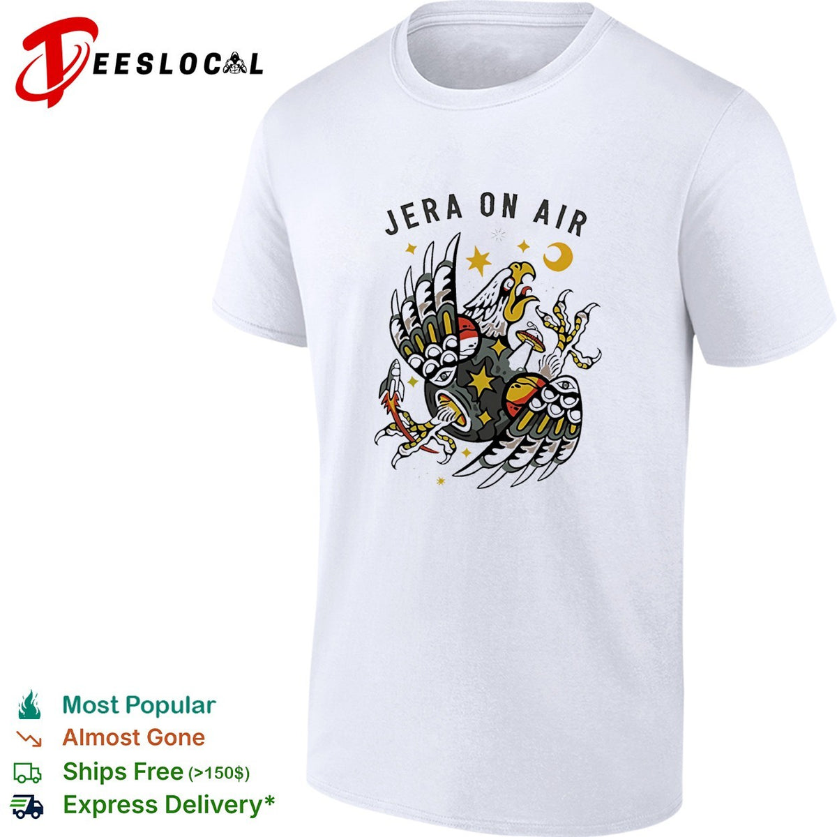 Jera On Air 2026 Festival In Ysselsteyn Netherlands On June 25 26 27 2026 Space shirt