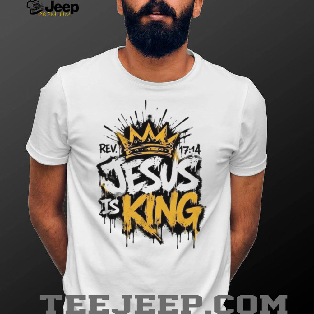 Jesus Is King Revelation 17.14 Streetwear Graphic T Shirt