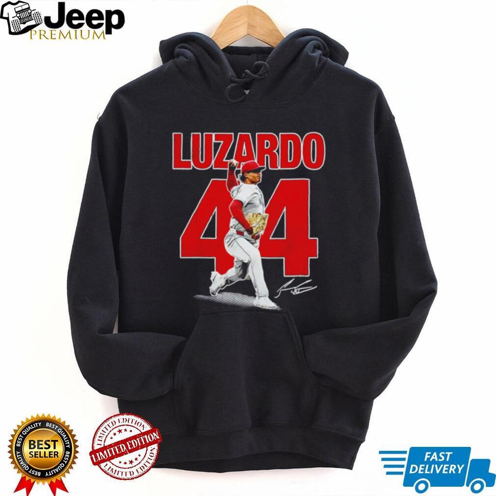 Jesus Luzardo 44 Miami Baseball Pitcher Red Graphic T Shirt