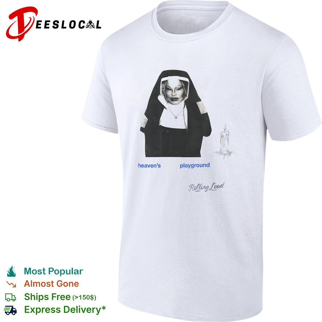 Jocelyn Wildenstein heaven’s playground Rolling Loud shirt