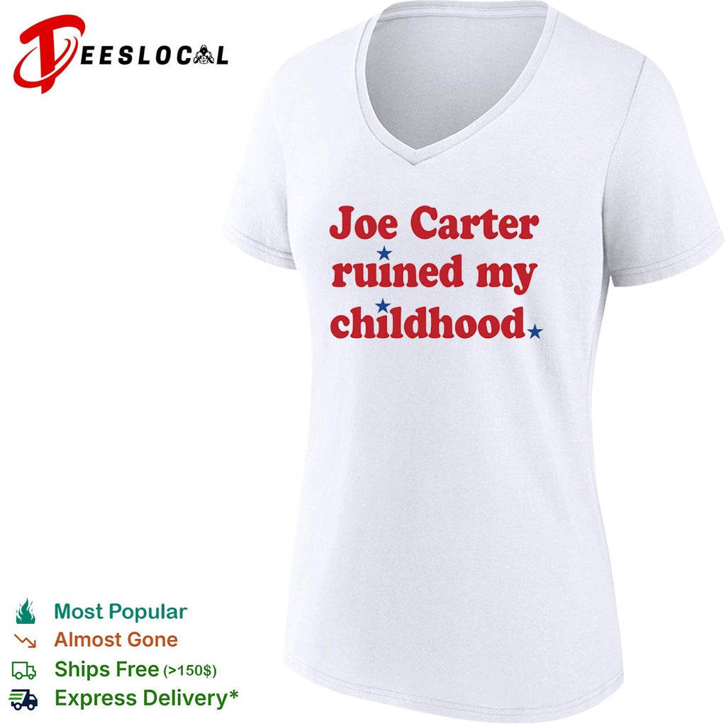 Joe Carter ruined my childhood Philadelphia Phillies 1993 World Series MLB shirt