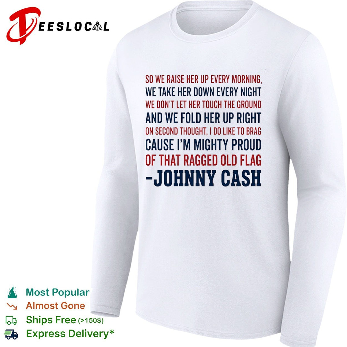 Johnny Cash country music shirt