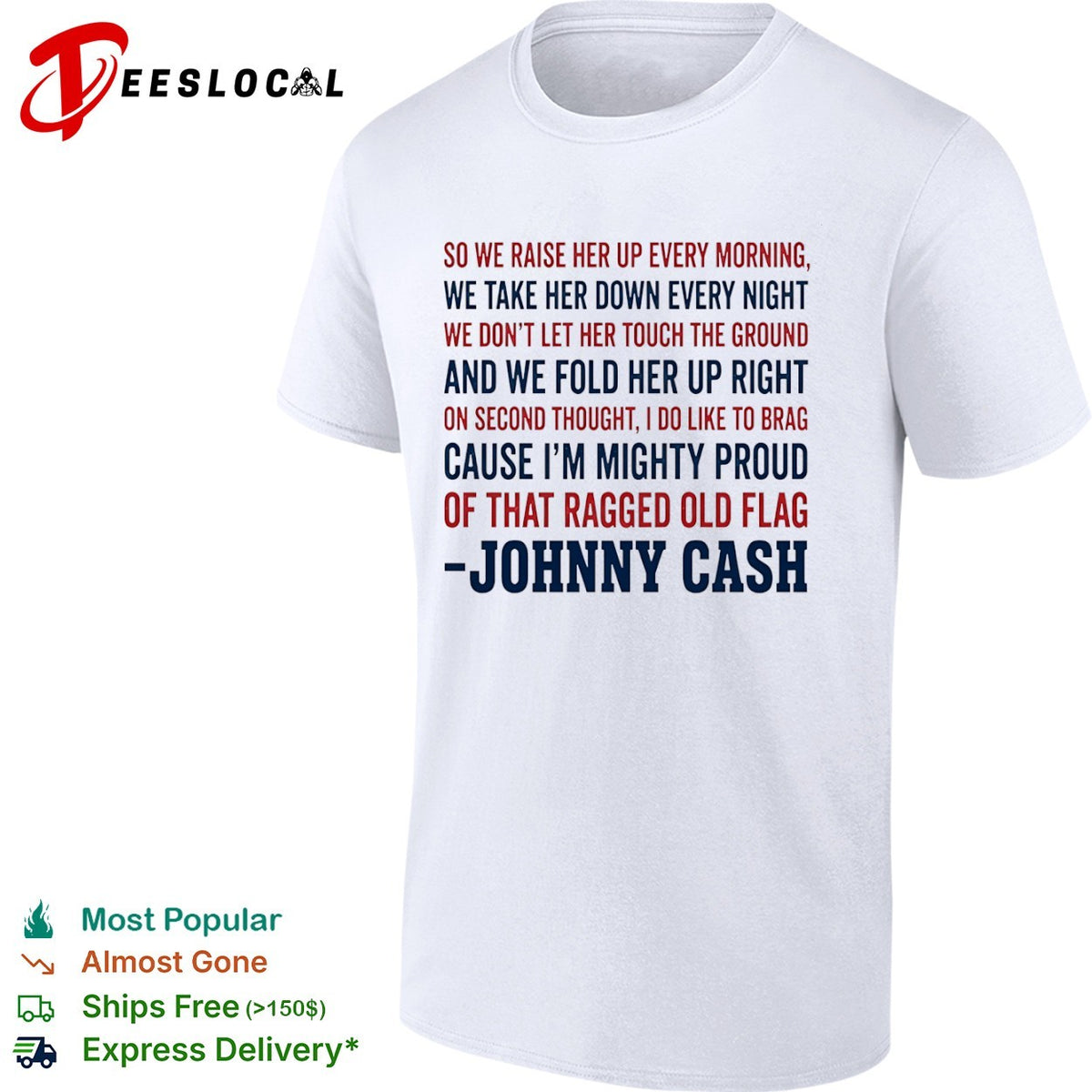 Johnny Cash country music shirt