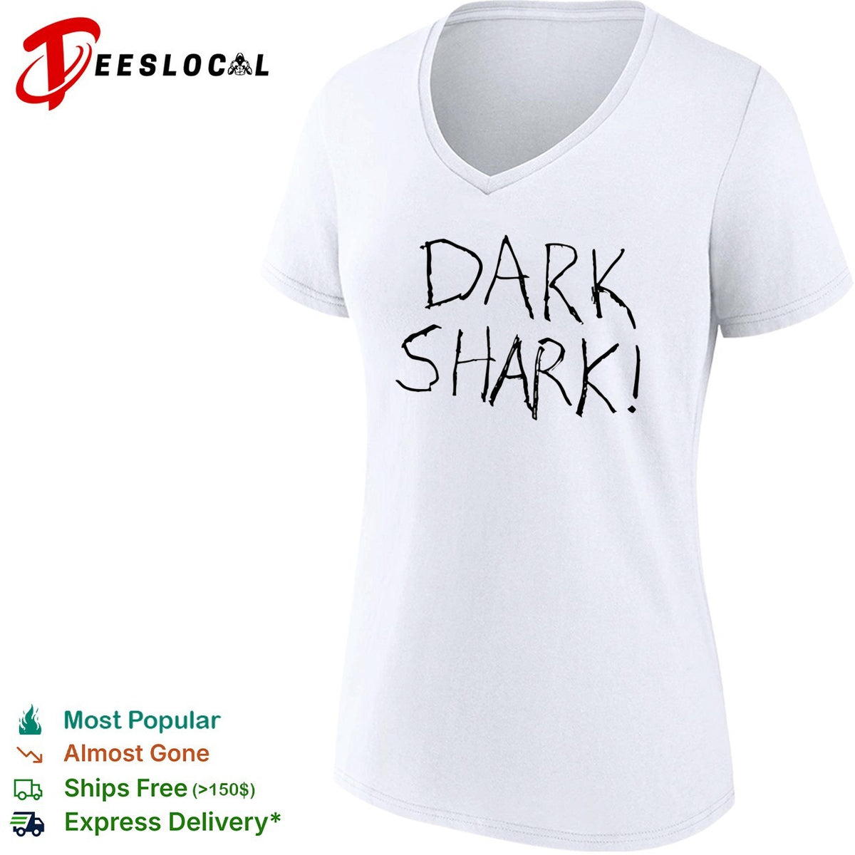 Johnny Knoxville Dark Shark shirt