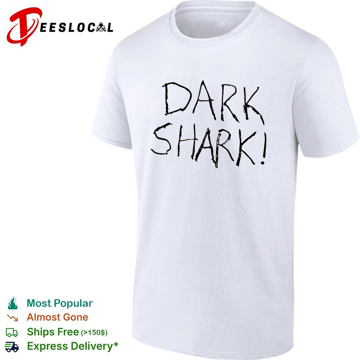 Johnny Knoxville Dark Shark shirt