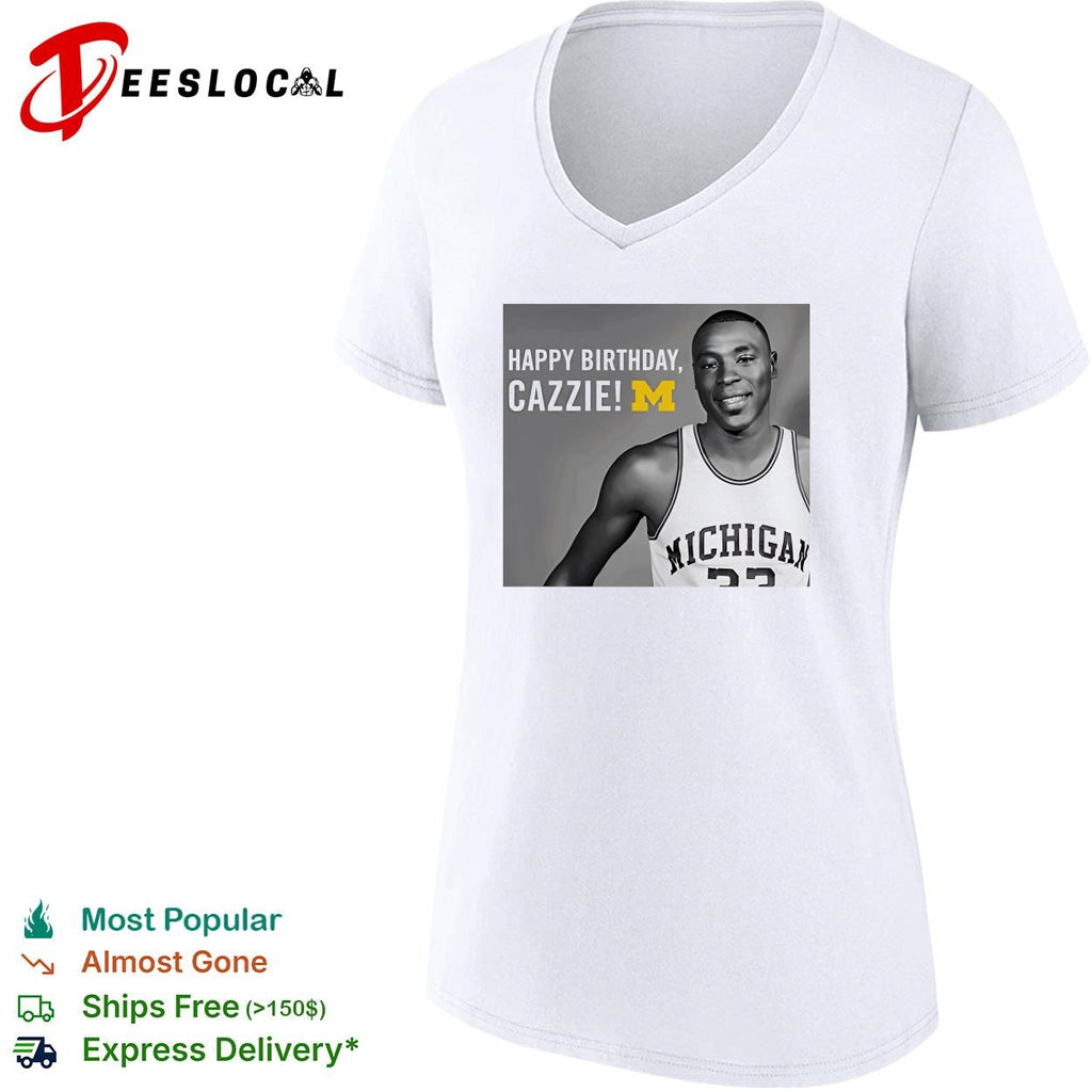 Join US in wishing Cazzie Russell a Happy 80th Birthday shirt