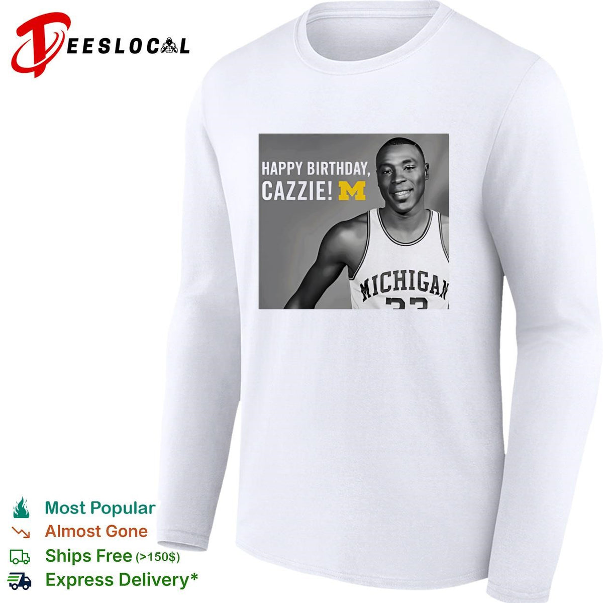 Join US in wishing Cazzie Russell a Happy 80th Birthday shirt