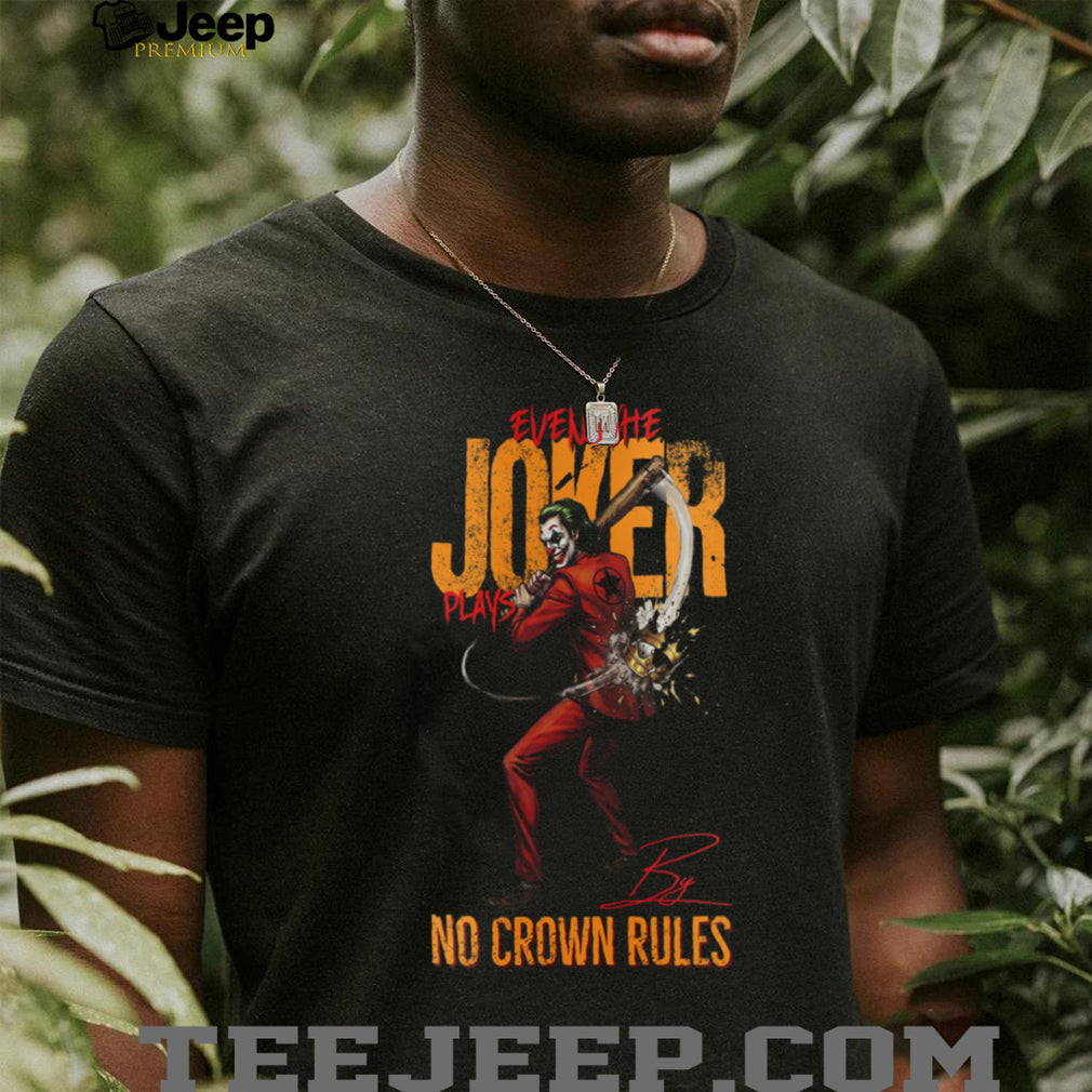 Joker No Crown Rules Houston Astros Baseball Jersey T Shirt