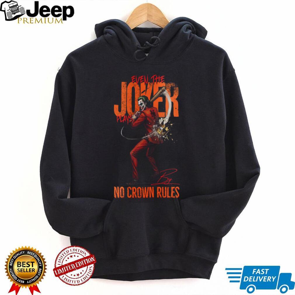 Joker No Crown Rules New York Mets Baseball Jersey T Shirt