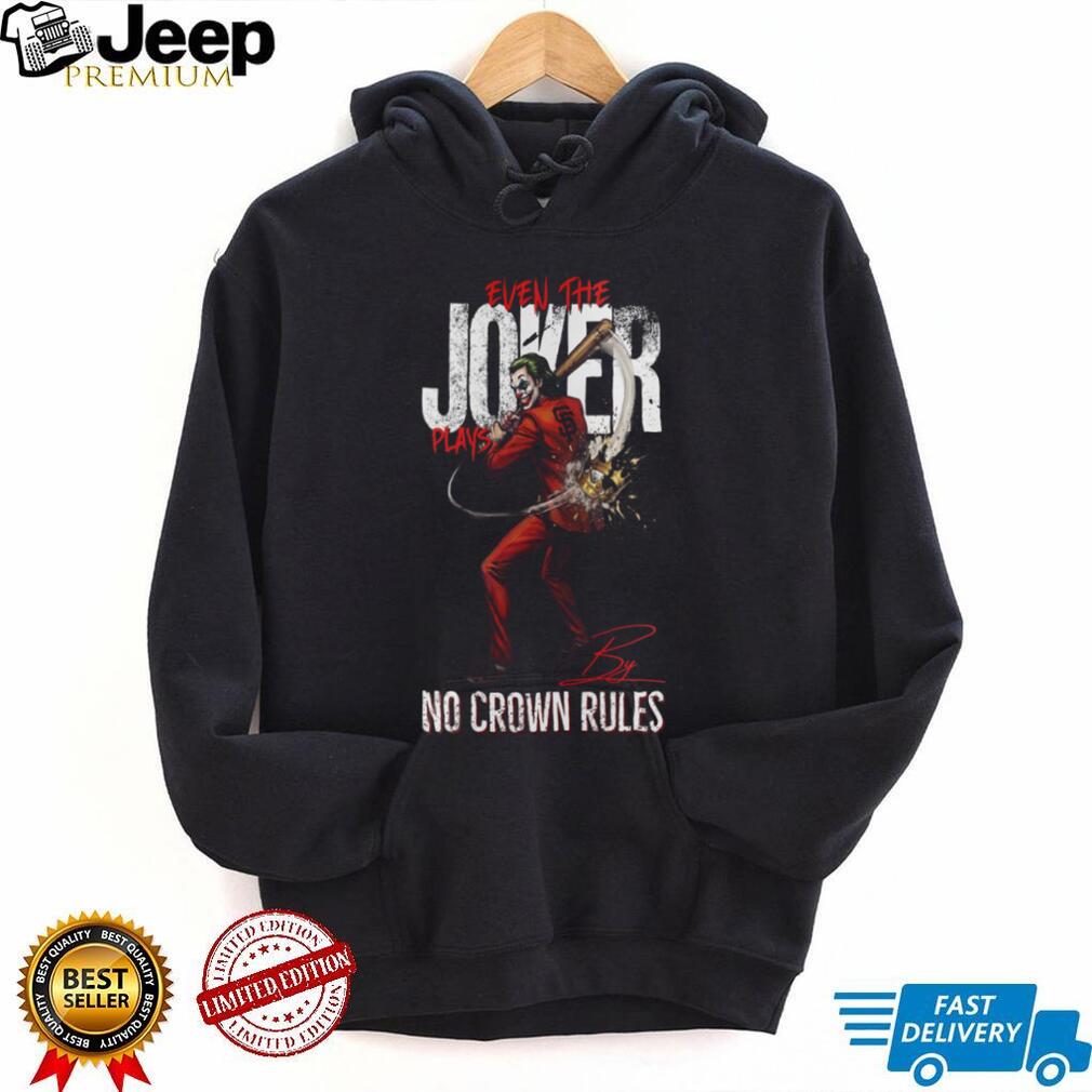 Joker No Crown Rules San Francisco Giants Baseball Jersey T Shirt