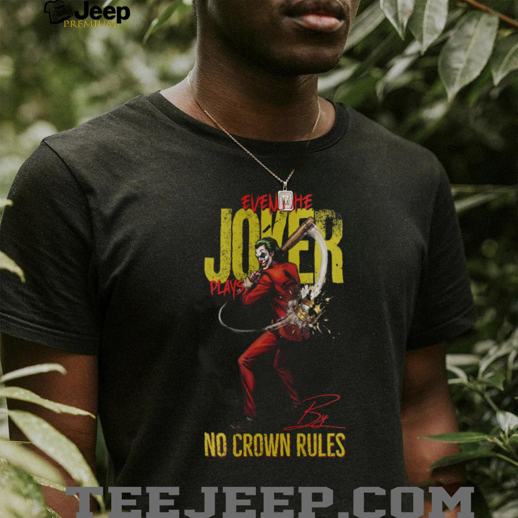 Joker No Crown Rules St. Louis Cardinals Baseball Jersey T Shirt