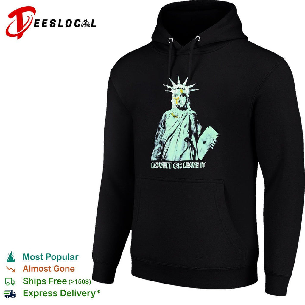 Jon Lovett Statue of Liberty Lovett or Leave It shirt