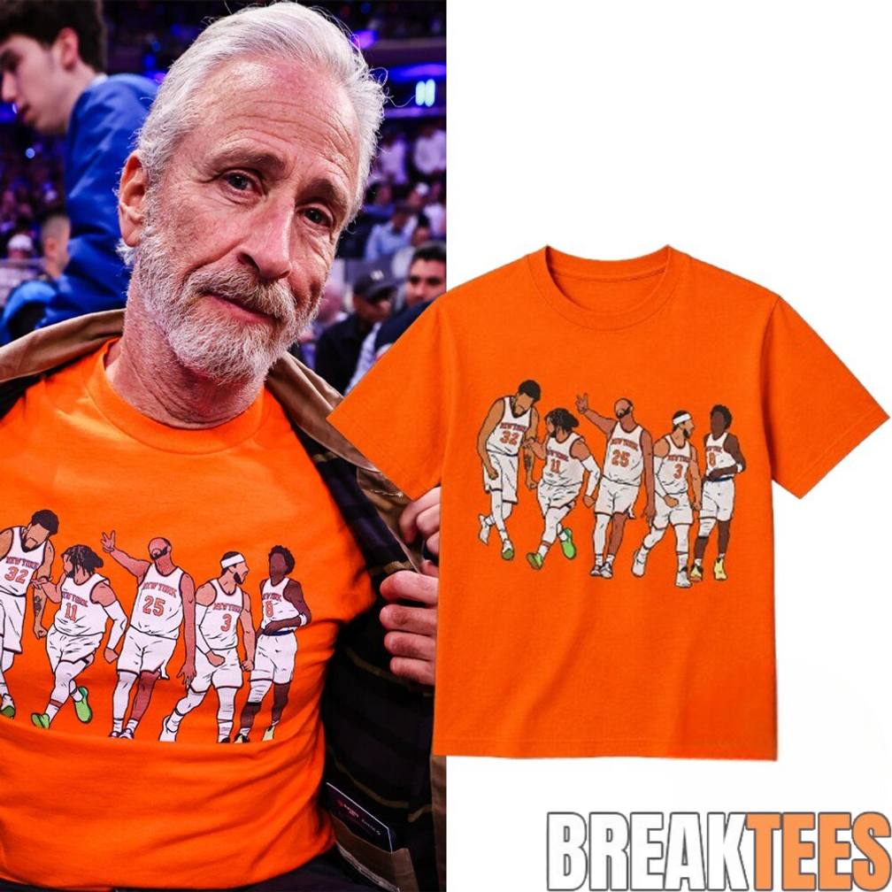 Jon Stewart Knicks-Cavaliers Game 2 Shirt