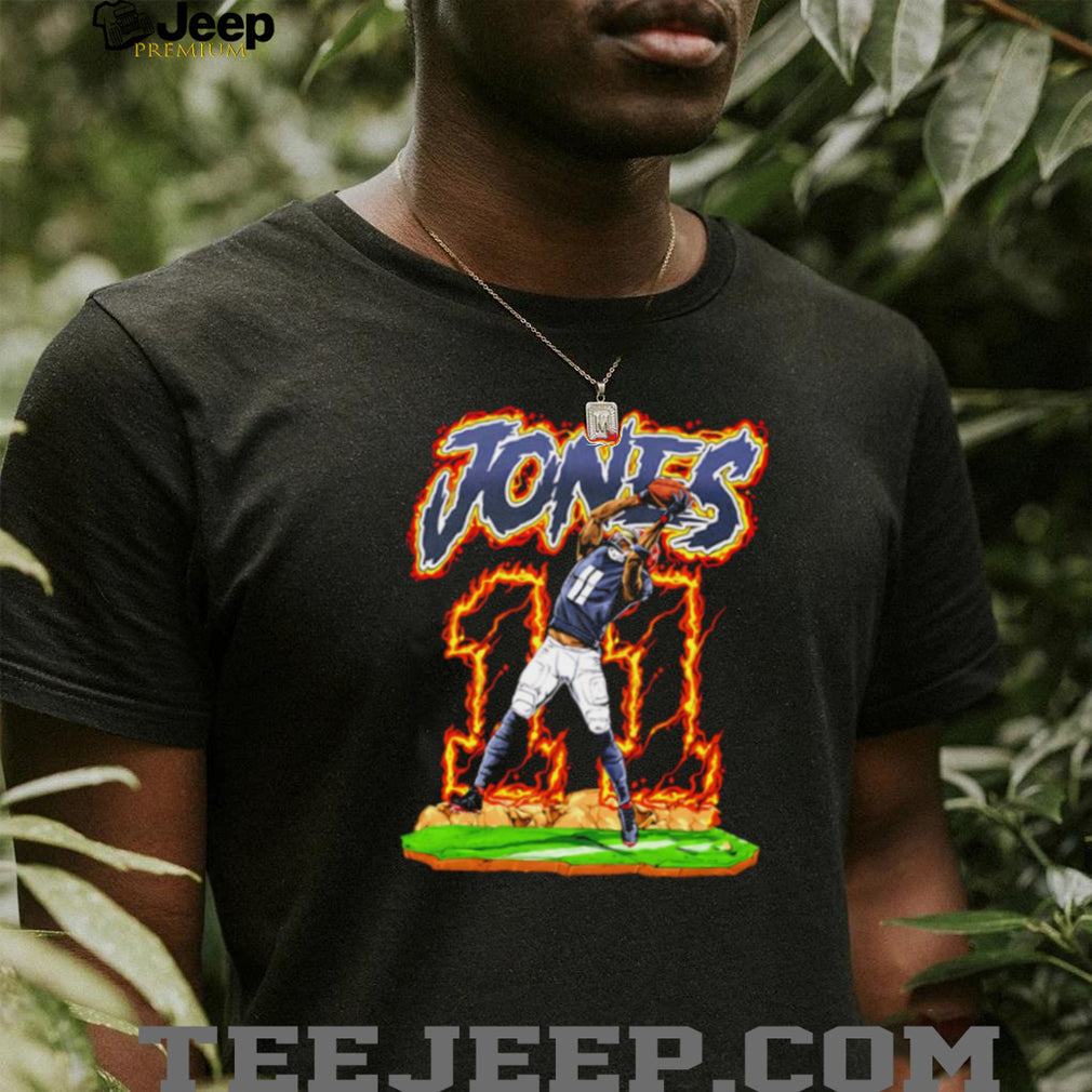 Jones 11 Football Catch Fire T Shirt