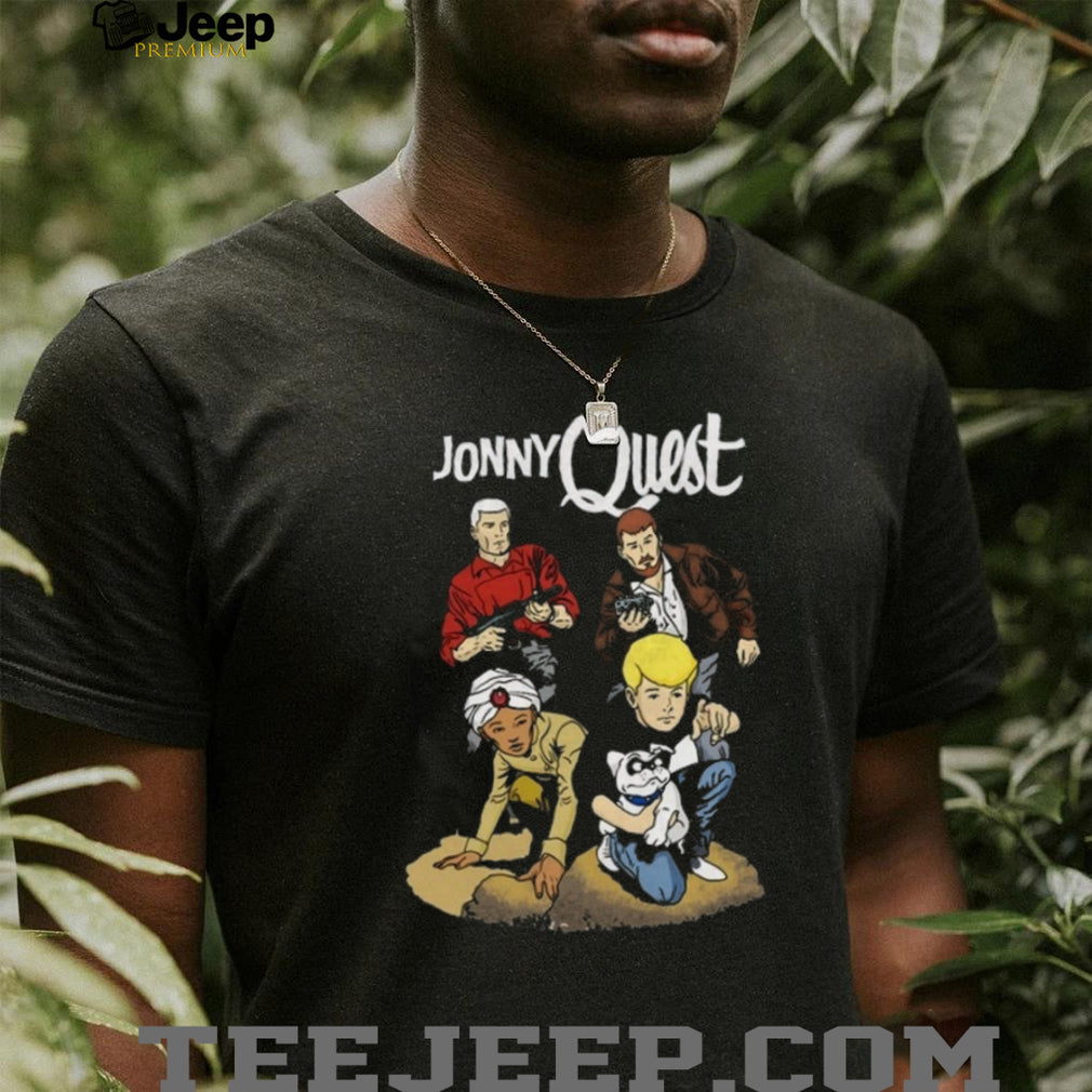 Jonny Quest Classic Team Adventure Retro Cartoon T Shirt