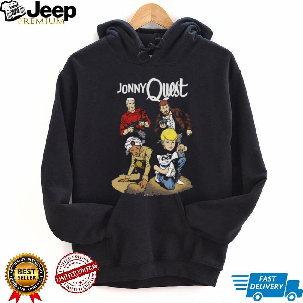 Jonny Quest Classic Team Adventure Retro Cartoon T Shirt
