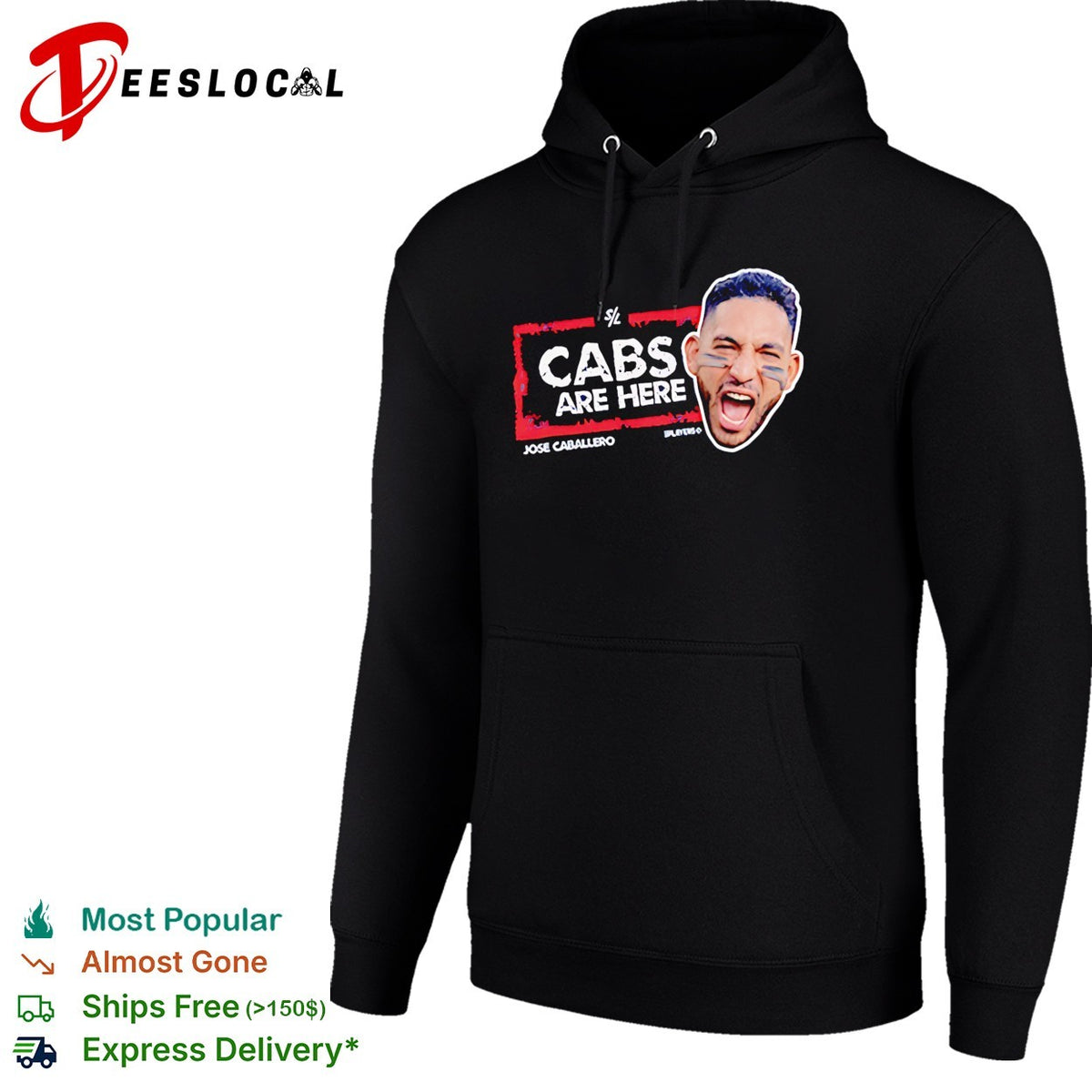 Jose Caballero New York Yankees cabs are here pun real MLB player shirt