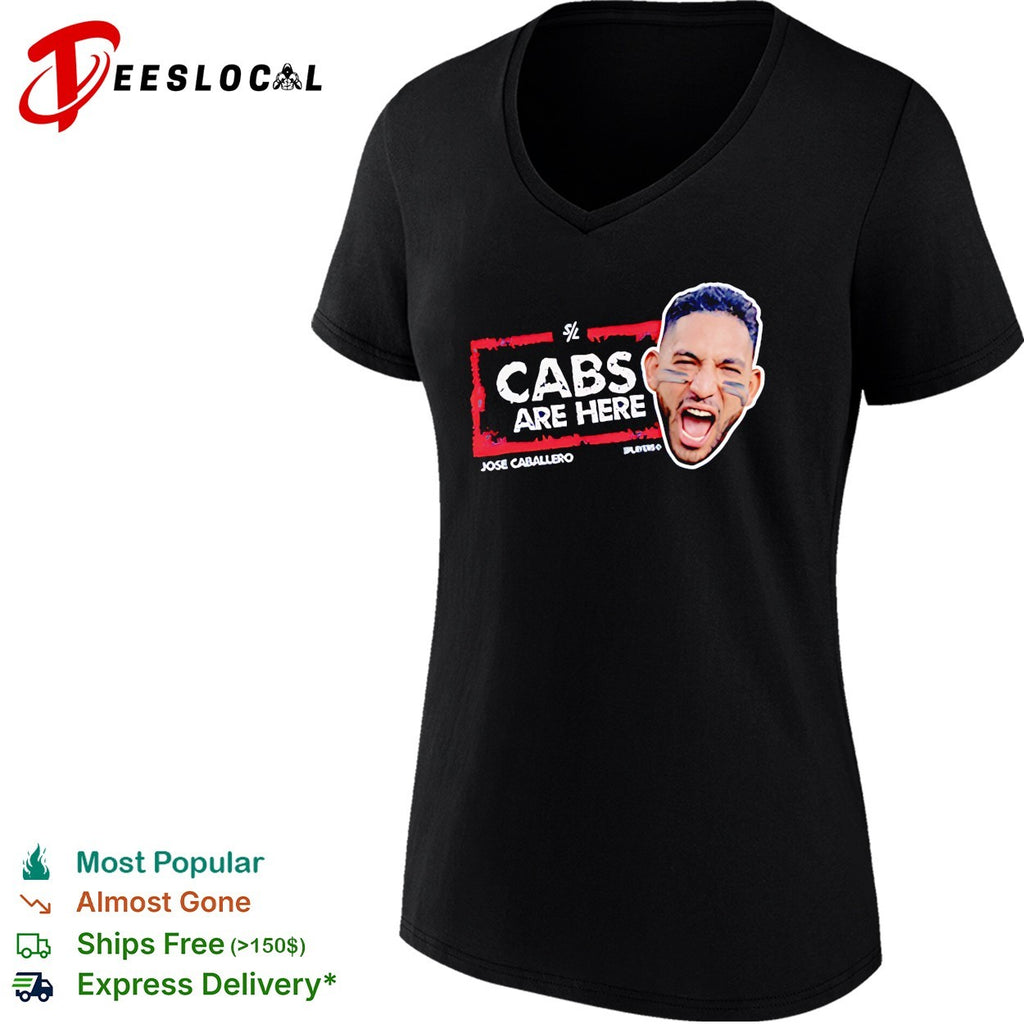 Jose Caballero New York Yankees cabs are here pun real MLB player shirt