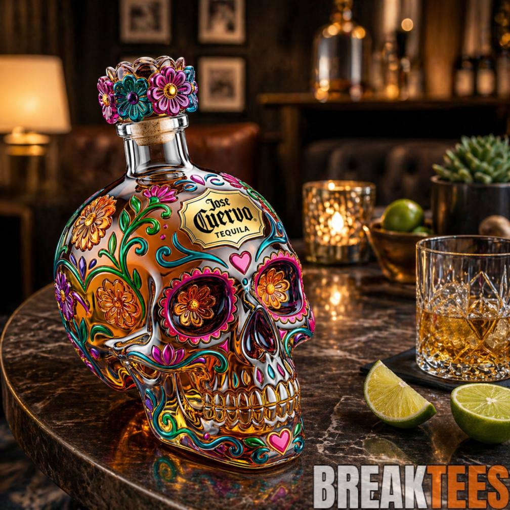 Jose Cuervo Day of The Dead Tequila Bottle – Limited Edition
