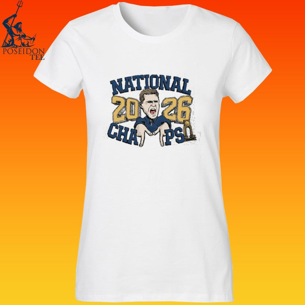Michigan Wolverines National Champs Basketball Coach 2026 T-shirt