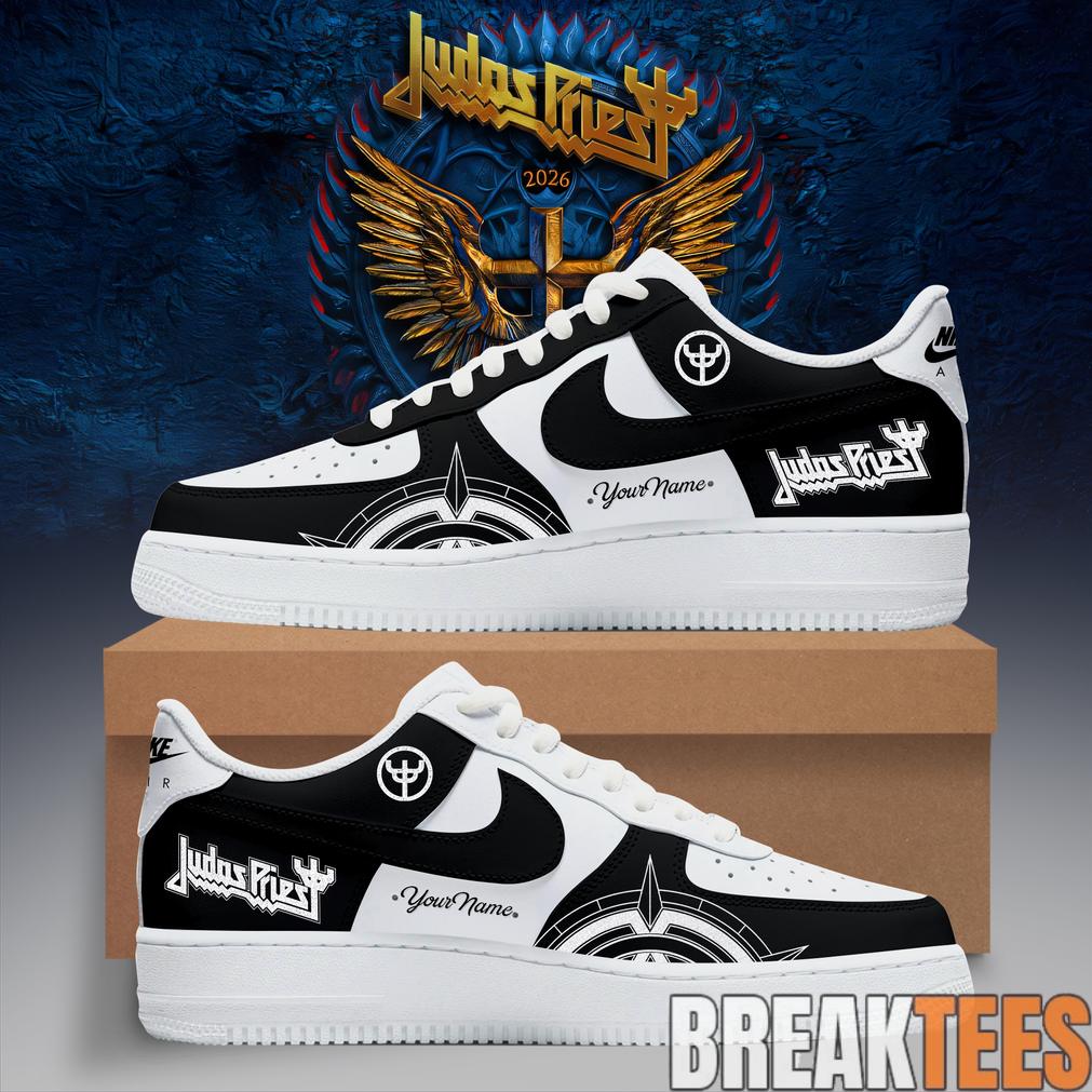 Judas Priest Faithkeepers 2026 Tour Air Force 1 Shoes