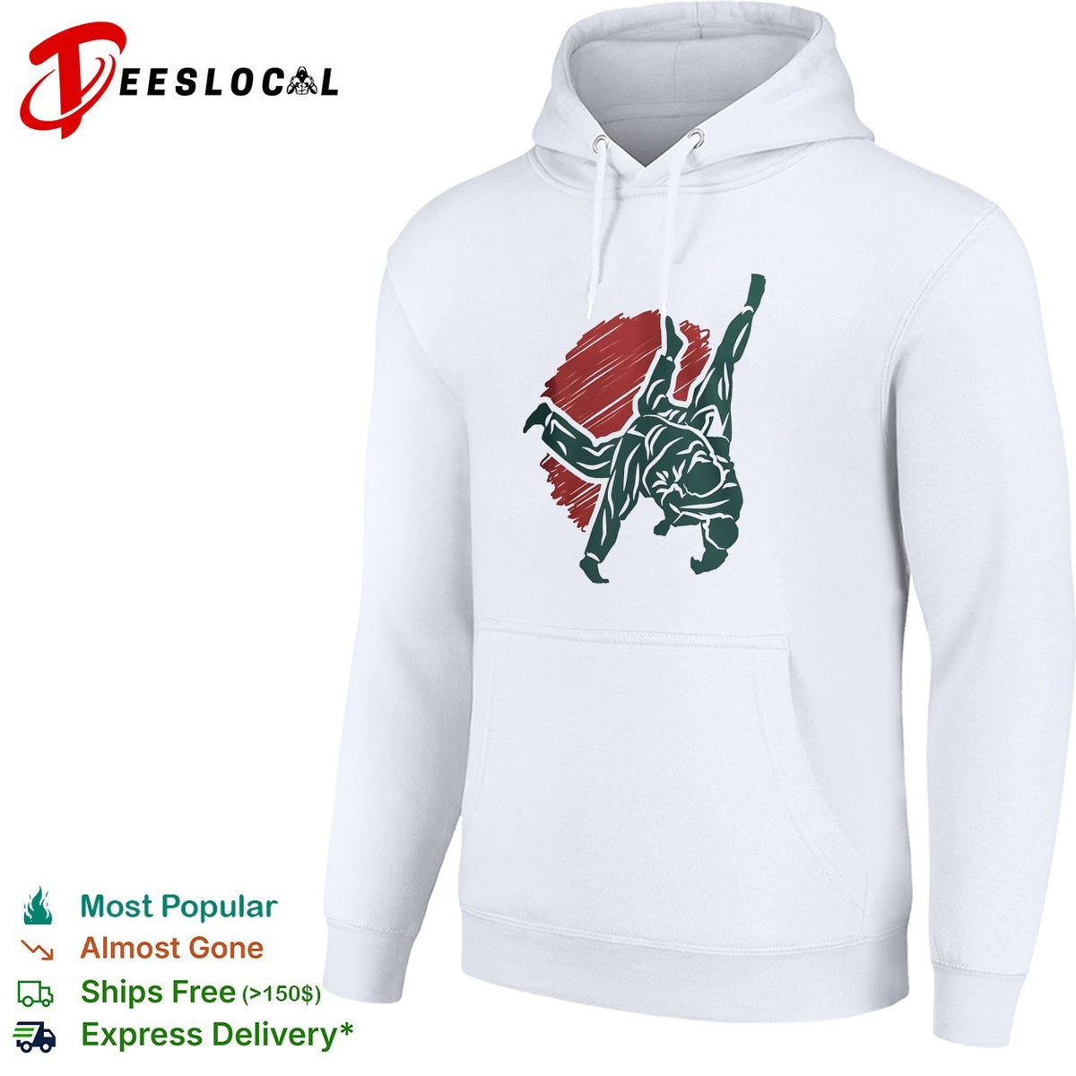 Judo Martial Arts Japanese Rising Sun Design Athletic Competition Martial Arts shirt