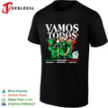 Julián Quiñones Santiago Giménez Edson Álvarez Mexico National Team Vamos Todos shirt