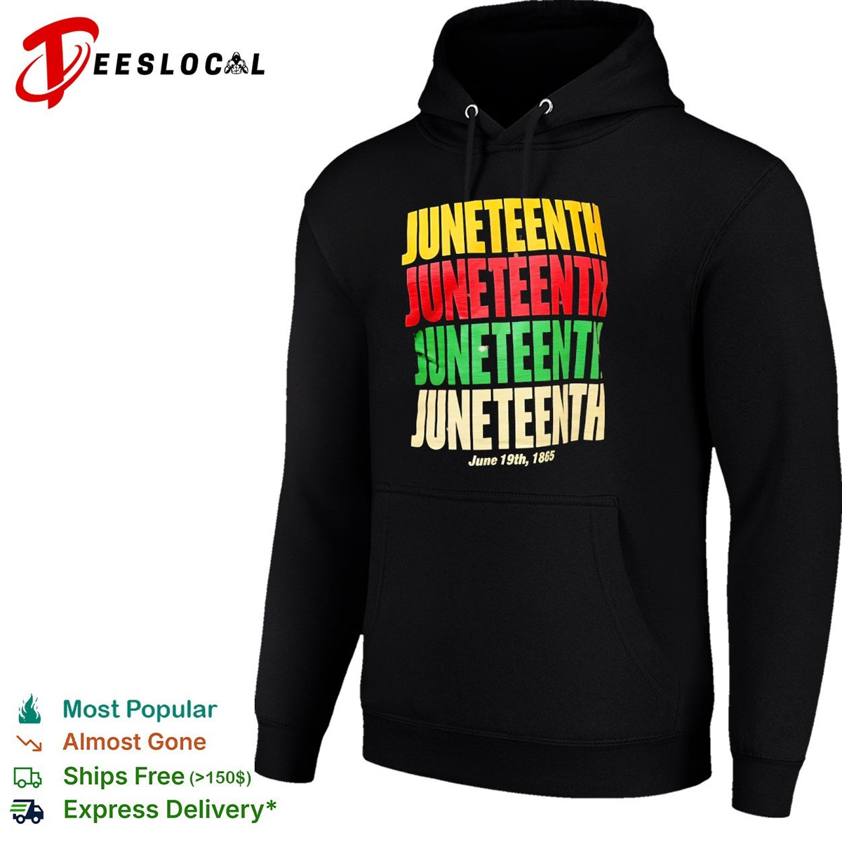 Juneteenth holiday June 19th 1865 shirt