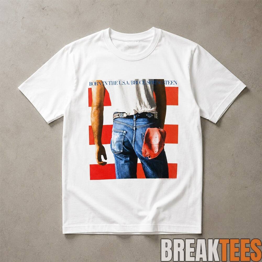 Jungkook BTS World Tour Arirang Bruce Springsteen Shirt