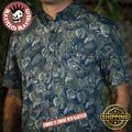 Jurrasic Park RSVLTS Clever Girl Button Short Sleeve Hawaiian Shirt