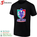 Just Once Before I Die Italian soccer trophy shield parody shirt