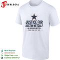 Justice for Austin Metcalf he deserved better Frisco Texas 2007 2025 shirt