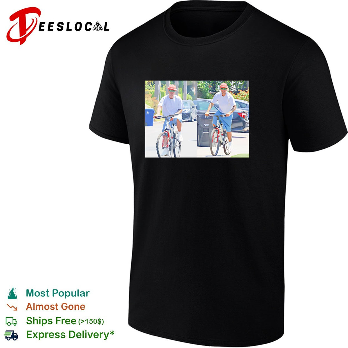 Justin Bieber Cycling shirt