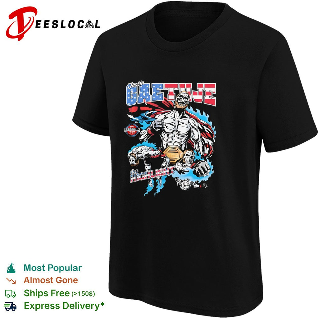 Justin Gaethje UFC Freedom 250 The Highlight shirt