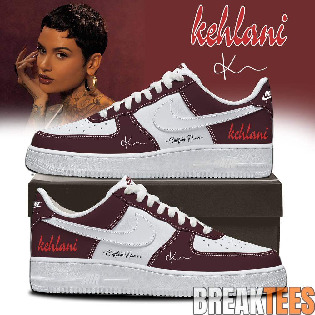 KEHLANI Signature Custom Air Force 1 Shoes