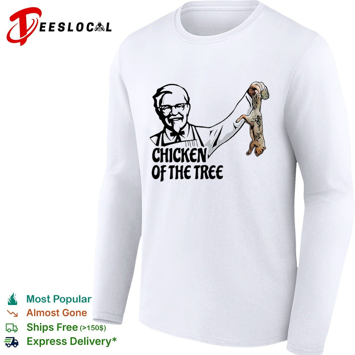 KFC Colonel Sanders Chicken of the Tree shirt
