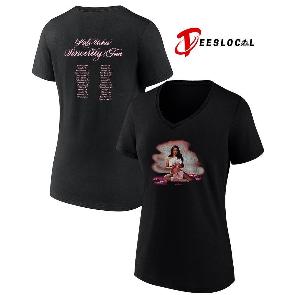 Kali Uchis the Sincerely tour dates graphic shirt