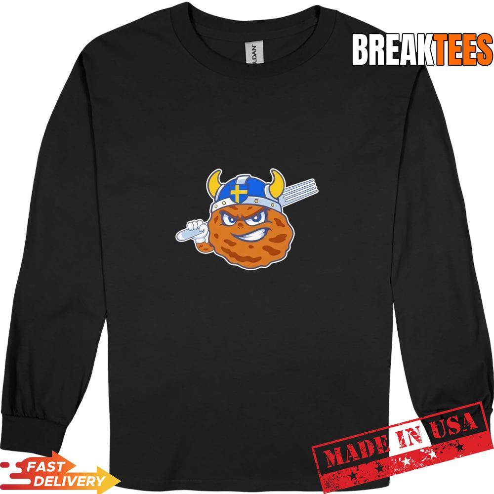 Kane County Cougars Swedish Meatballs Logo 2026 Minor League Baseball T-Shirt