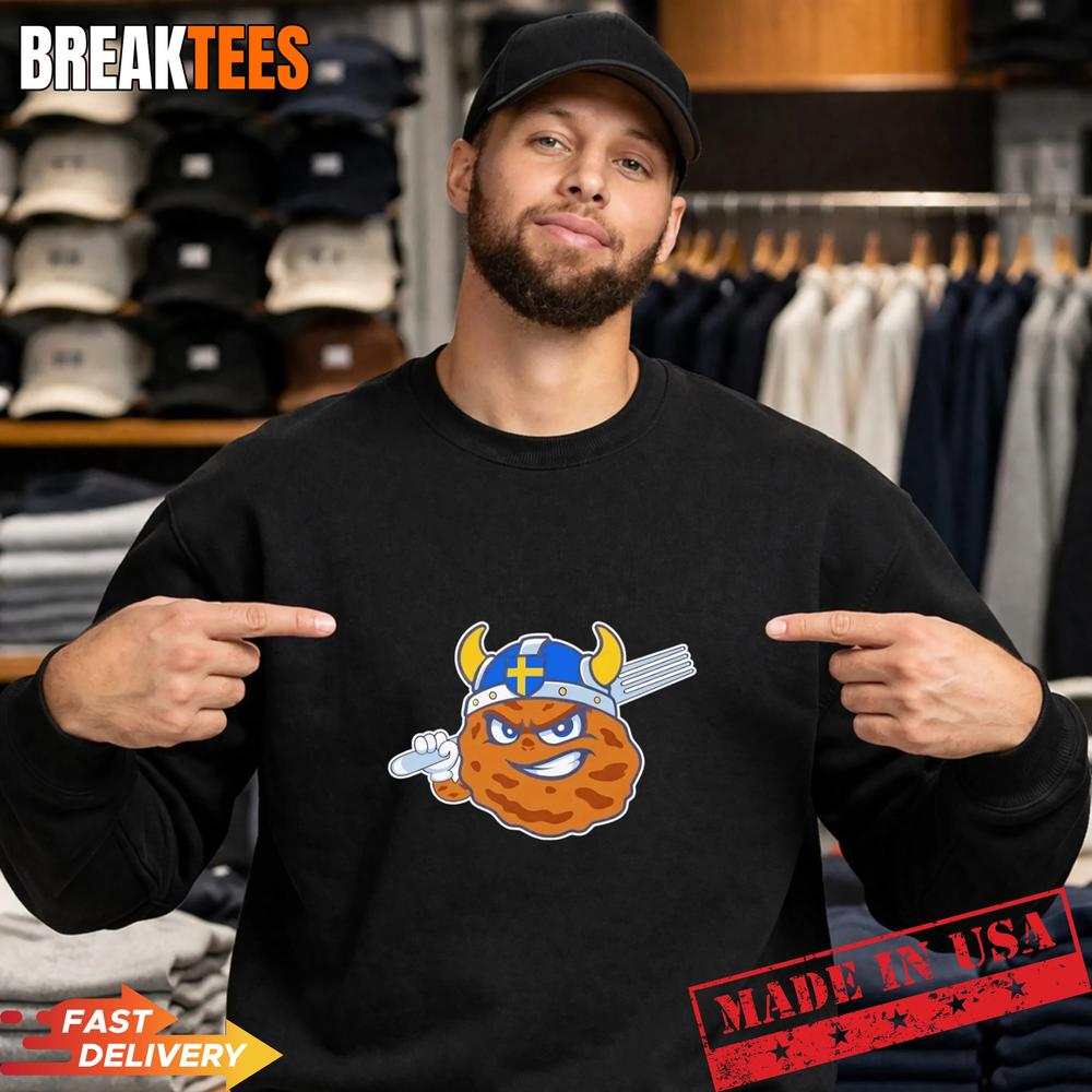 Kane County Cougars Swedish Meatballs Logo 2026 Minor League Baseball T-Shirt